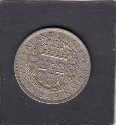 Beschrijving: 1/2 Crown GEORGE VI